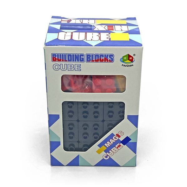 Кубик Рубіка 3x3 FanXin Building Blocks Чорний 92255 фото