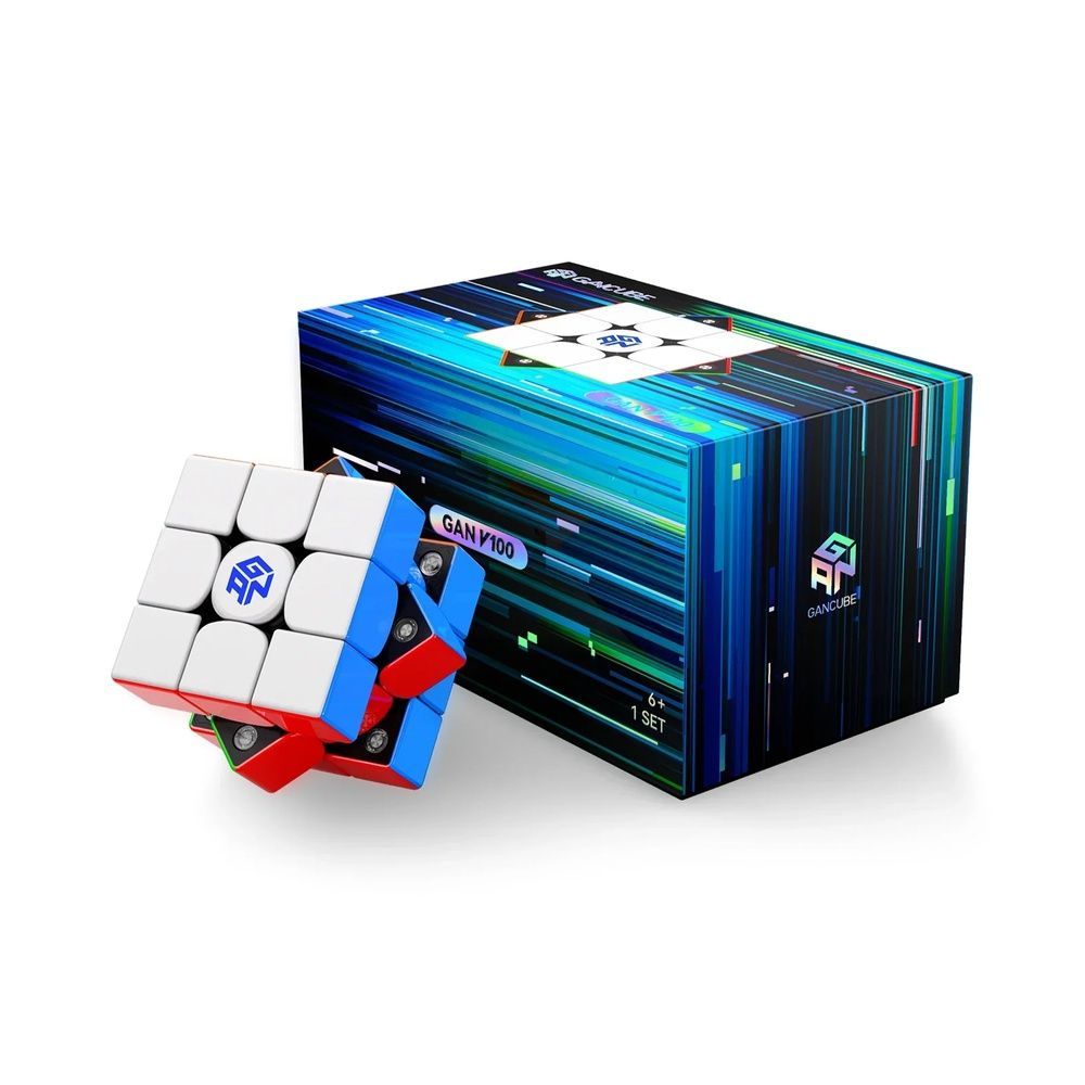 Кубик Рубіка 3x3 GAN V100 MagLev Frosted GY-3-14029 фото