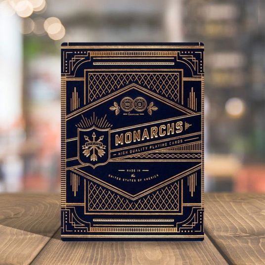 Купити Покерні карти Monarchs Blue (Theory11) в КрутиГолов Україна