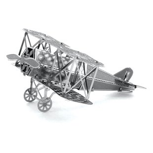 Металевий 3D-пазл Літак Fokker D.VII 5925 фото