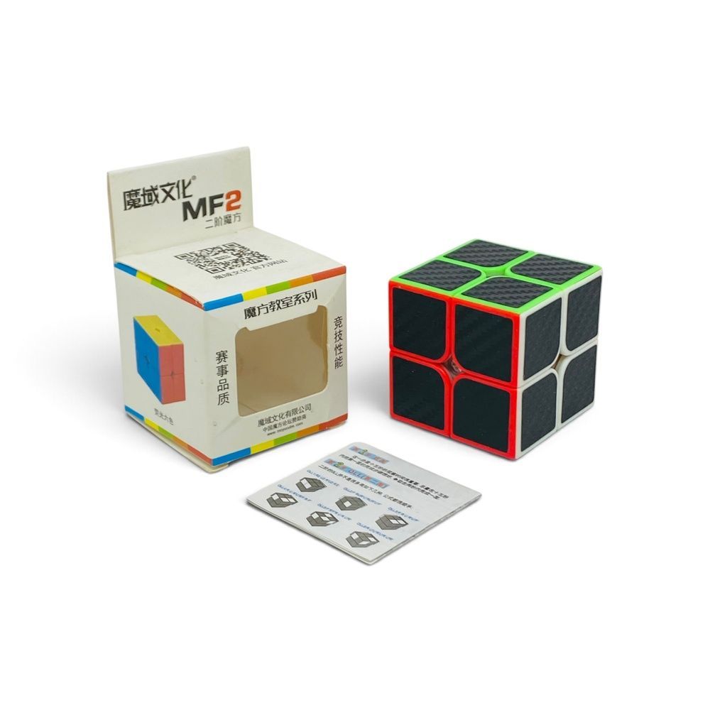 Кубик Рубіка 2x2 MoYu MF2 Carbon MF8814 фото