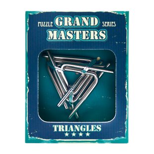 Металева головоломка Grand Master Triangles 39124 фото