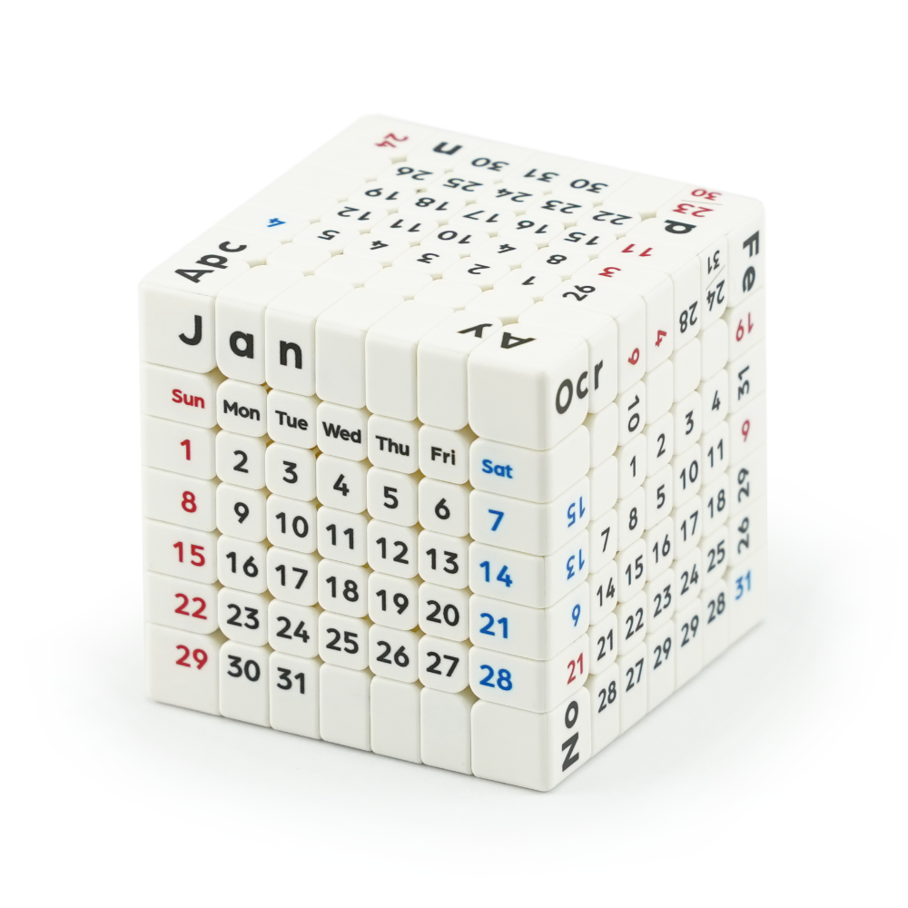Кубик Рубіка Z-Cube+Tribox Calendar 7x7 M ZCTB77 фото
