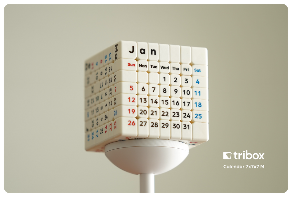 Кубик Рубіка Z-Cube+Tribox Calendar 7x7 M ZCTB77 фото