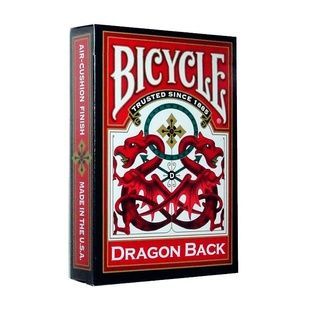 Покерні карти Bicycle Dragon Back (Червоні) 10643 фото