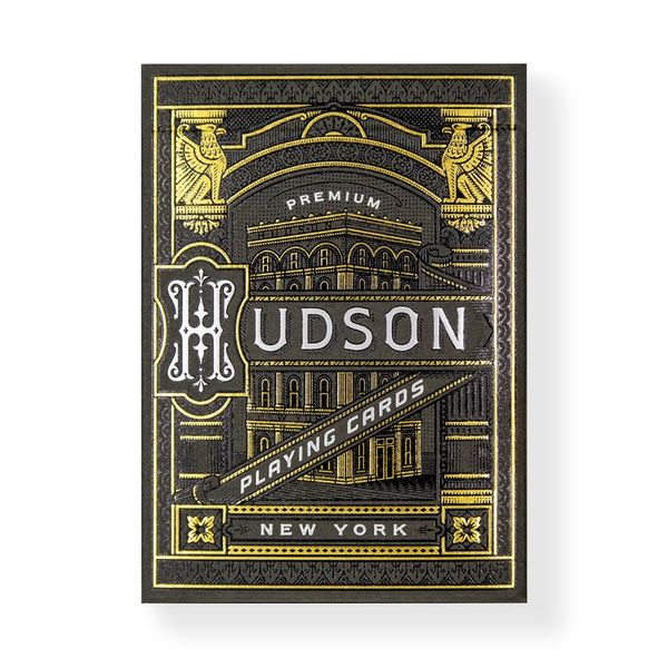 Покерні карти Hudson Black 29185 фото