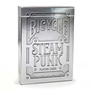 Покерні карти Bicycle Steampunk Silver 10648 фото