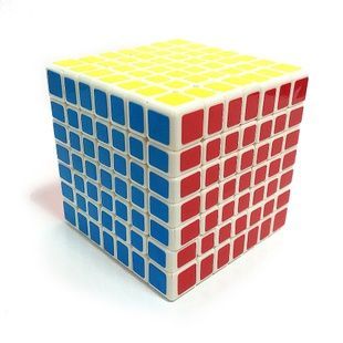 Кубик Рубіка 7x7 MoYu GuanFu Білий 38742 фото