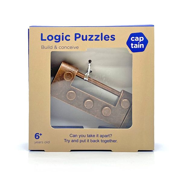 Металева 3D головоломка Logic Puzzles Шифр 79497 фото