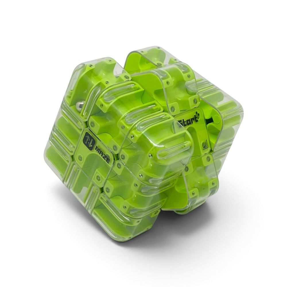 Куб-лабіринт 3D Maze Cube 85 мм &mdash; Зелений OT1039 фото