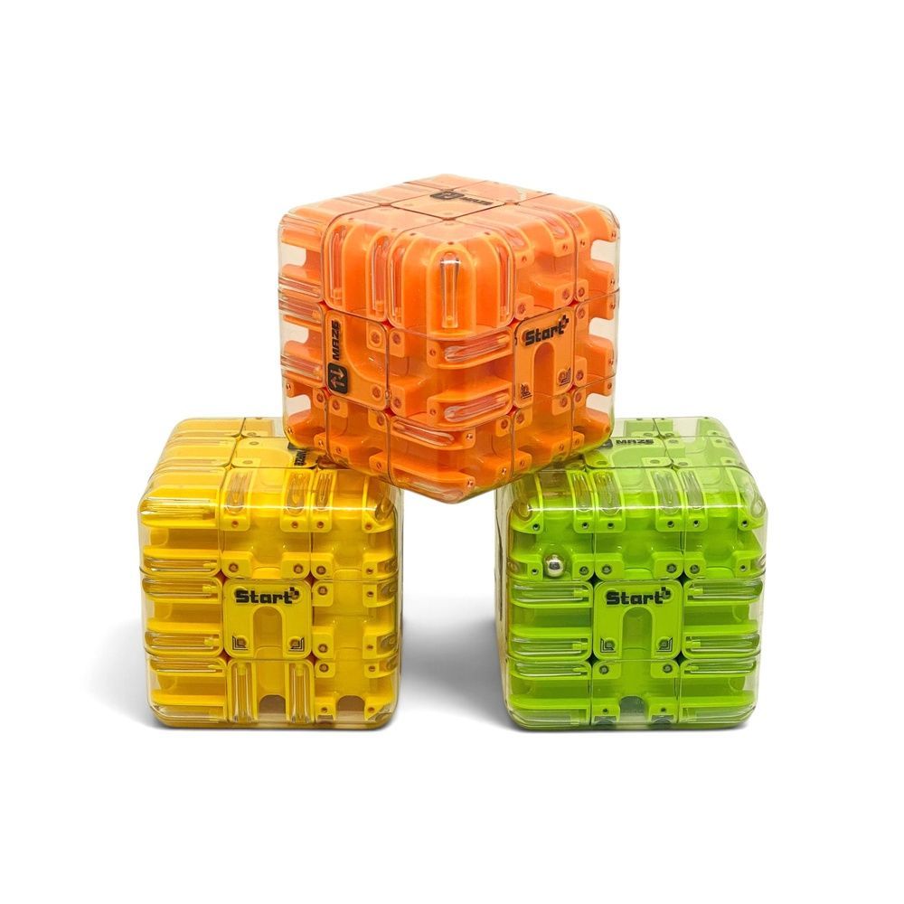 Куб-лабіринт 3D Maze Cube 85 мм &mdash; Зелений OT1039 фото