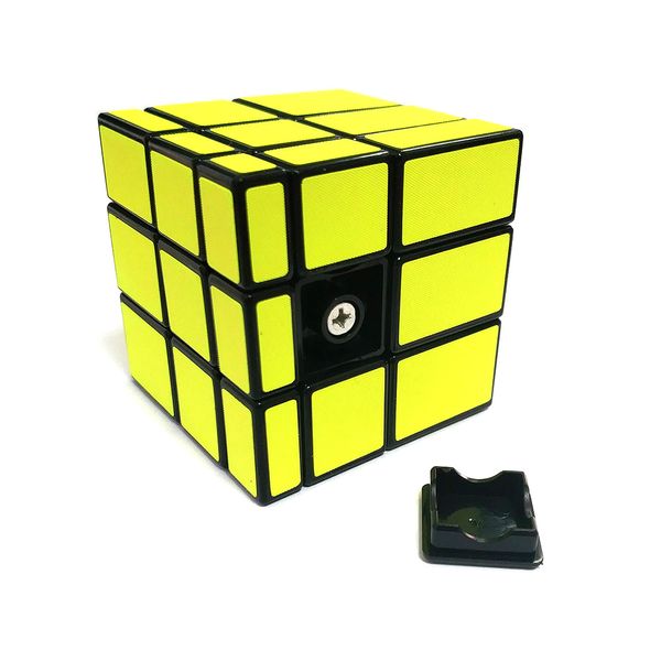 Дзеркальний кубик Рубіка 3x3 Z-Cube Жовтий 37383 фото