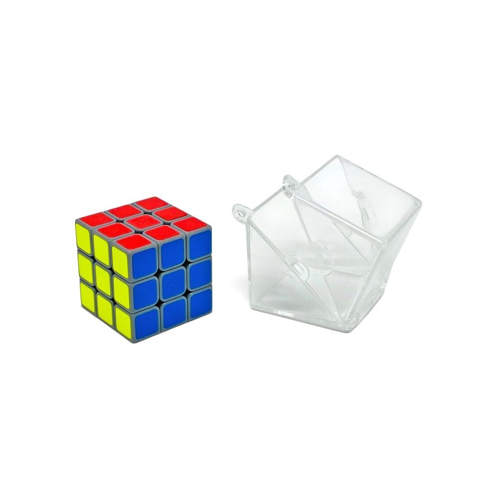 Брелок Кубик Рубіка 3x3 GAN328 Mosaic Cube Сірий GY-3-28004 фото
