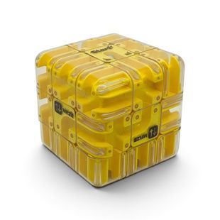 Куб-лабіринт 3D Maze Cube 85 мм &mdash; Жовтий OT1038 фото