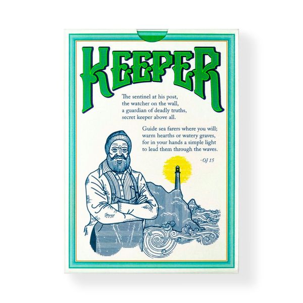 Покерні карти Keepers Green Sea 25105 фото