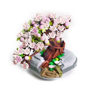 Квітковий конструктор Loz Mini Eternal Flowers | Бонсай Азалія 79847 фото