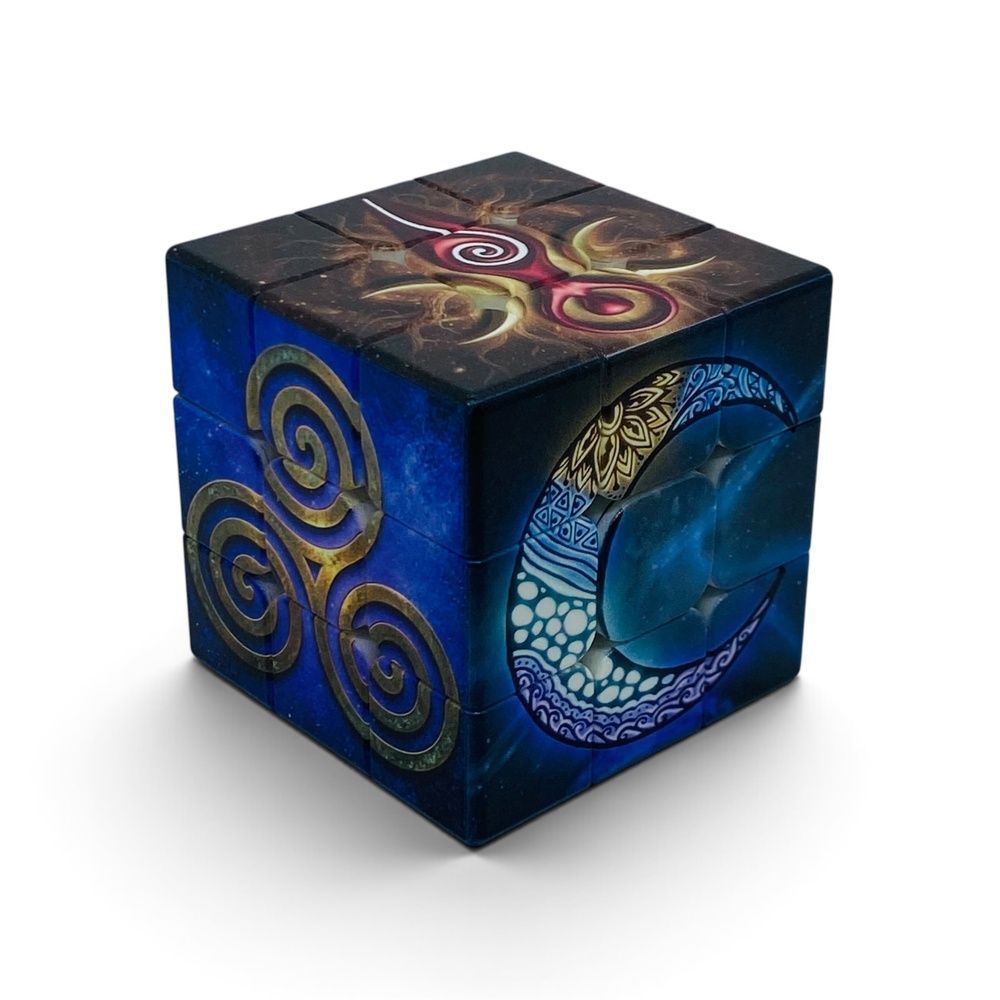 Кубик Рубіка 3x3 Esoteric Cube PT-1125UV фото