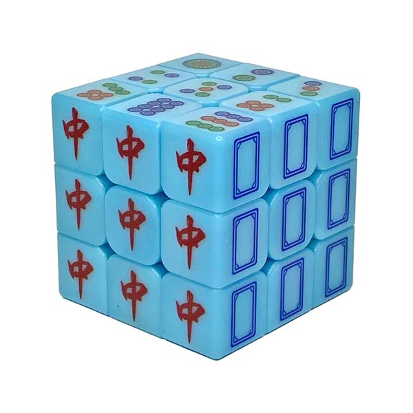 Кубик Рубіка 3x3 Z-Cube MahJong (Світиться) 100905 фото