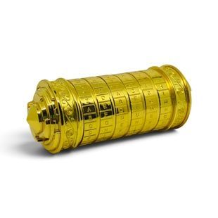 Головоломка-сховок Da Vinci Code Cryptex | Кріптекс Золотий DVCC-Gold фото