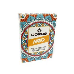 Покерні карти Copag Neo Deck Mandala (Помаранчеві) 18558 фото