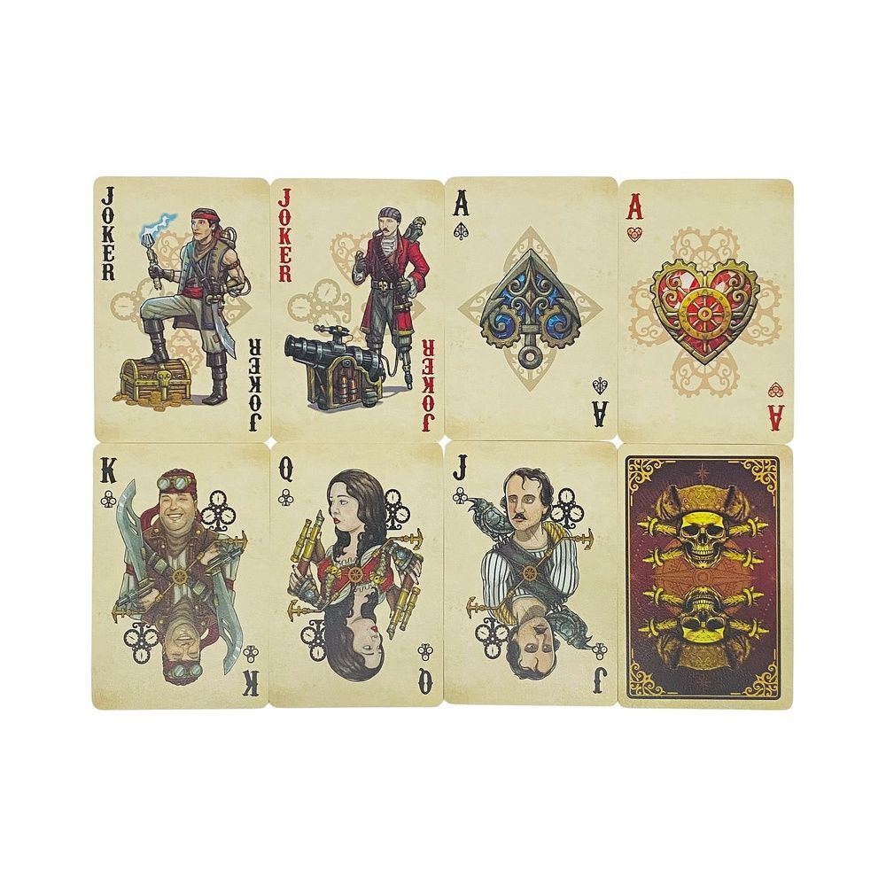 Покерні карти WqRoyal Skeleton Pirates (Піратські скелети) WQ-5805 фото