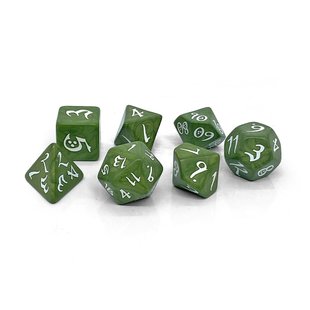 Набір гральних кісток Classic RPG Dice Set Оливкові 94109 фото