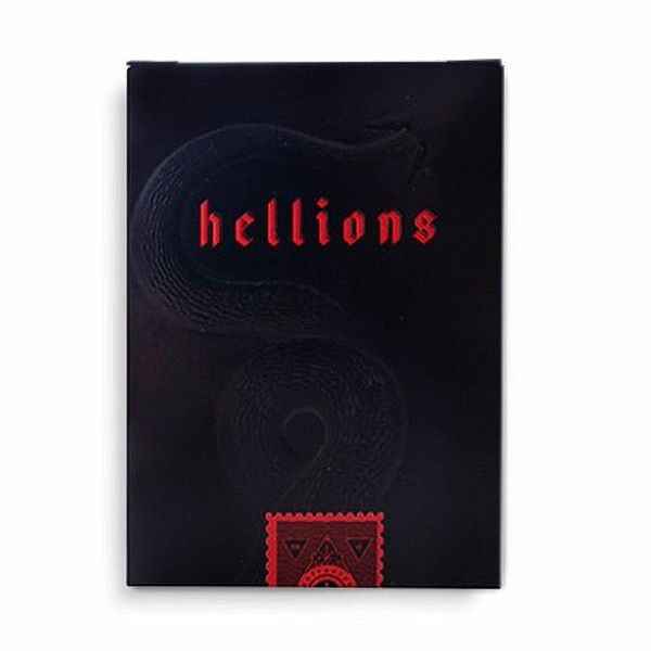 Покерні карти The Madison Hellions Black (Ellusionist) 30826 фото