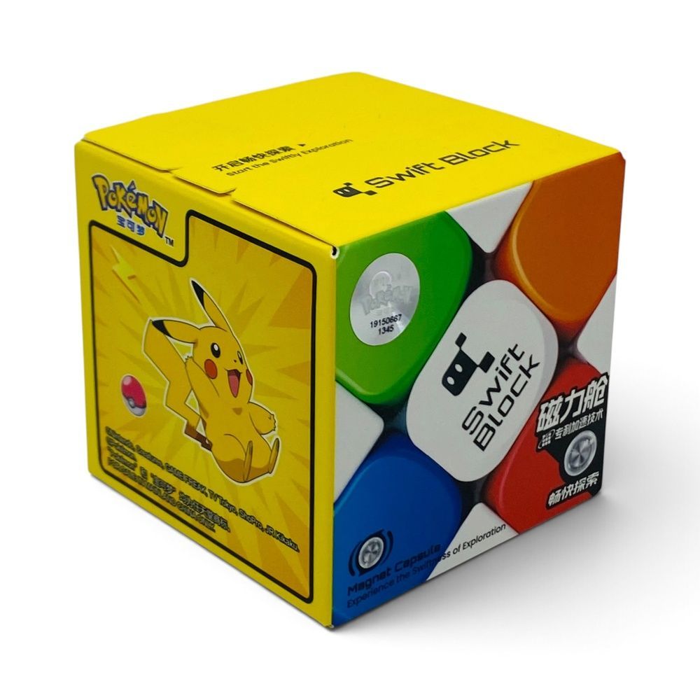 Кубик Рубіка 3x3 Swift Block 355S Pokemon GY-3-11-007 фото