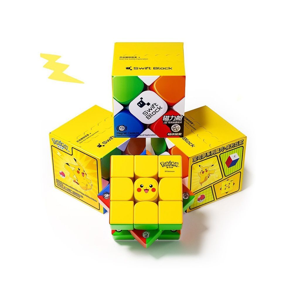 Кубик Рубіка 3x3 Swift Block 355S Pokemon GY-3-11-007 фото