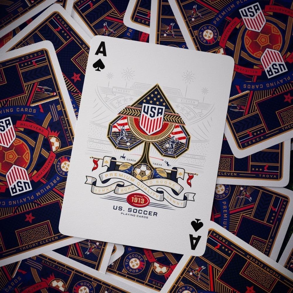 Покерні карти U.S. Soccer (Theory11) 69550-020 фото