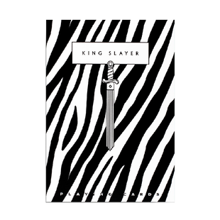Покерні карти King Slayer Zebra 56728 фото