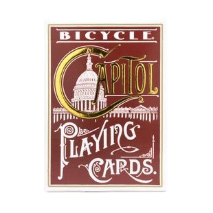 Покерні карти Bicycle Capitol Red 95998 фото