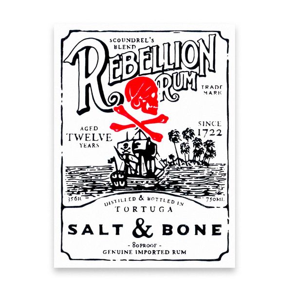 Покерні карти Rebellion Rum Salt and Bone 31040 фото