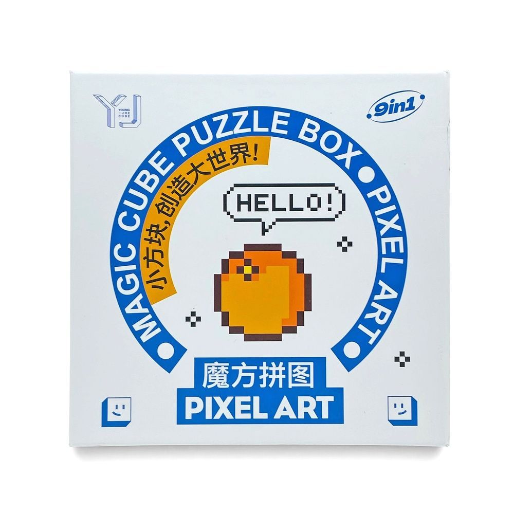 Мозаїка Рубіка 3x3 YongJun Pixel Art 81 піксель YJPT001 фото