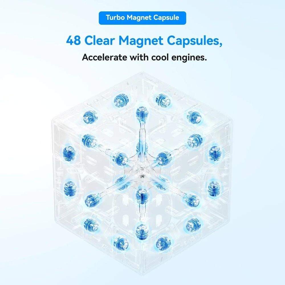 Кубик Рубіка 3x3 GAN356 ME v2 UV GAN356ME9 фото