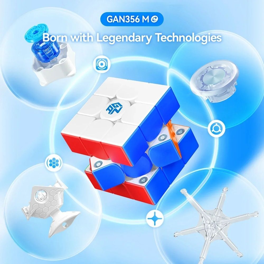 Кубик Рубіка 3x3 GAN356 ME v2 UV GAN356ME9 фото