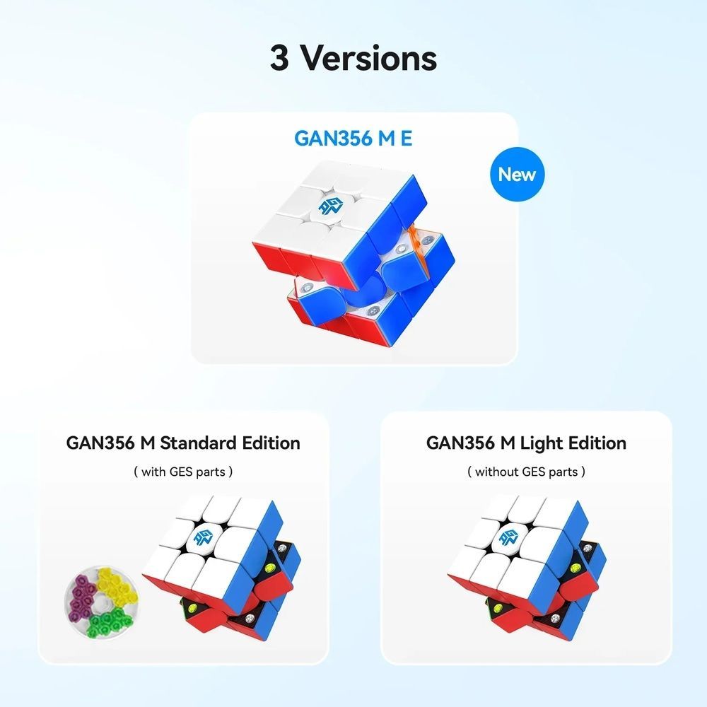 Кубик Рубіка 3x3 GAN356 ME v2 UV GAN356ME9 фото
