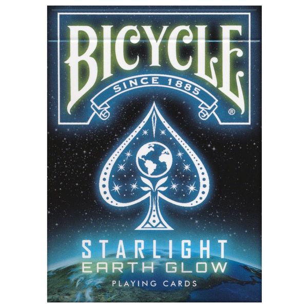 Покерні карти Bicycle Starlight Earth Glow Special Limited Print Run 88313 фото