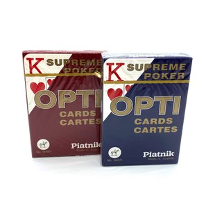 Покерні карти Piatnik Opti Poker 2 індекси 45246 фото