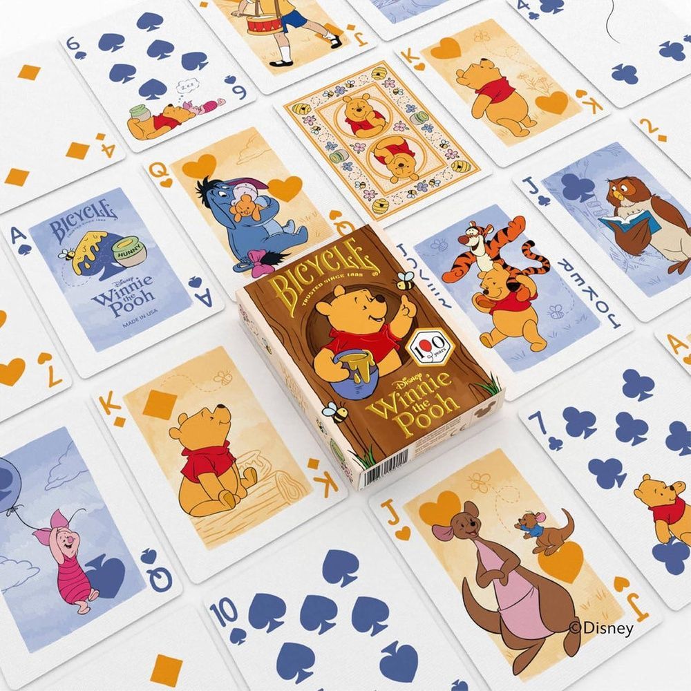 Покерні карти Bicycle Disney Winnie the Pooh 13969-9931 фото