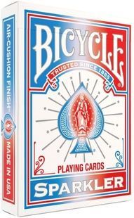 Покерні карти Bicycle Sparkler American Flag Fireworks Patriotic Deck 6623-0110 фото