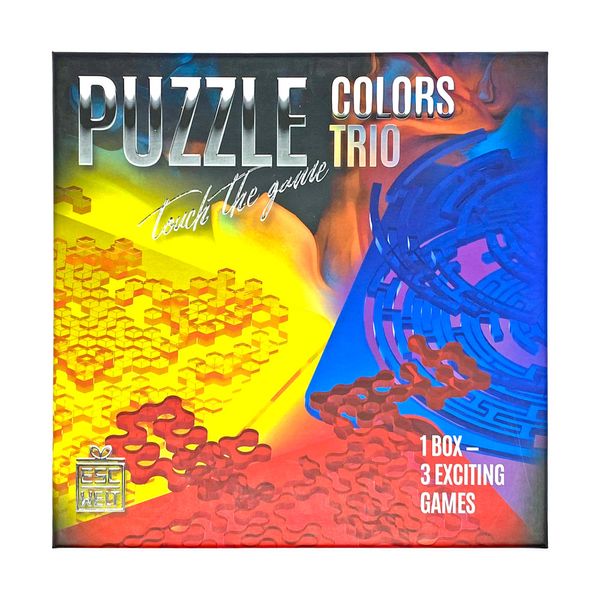 Набір акрилових пазлів EscapeWelt Puzzle Colors Trio 85763 фото