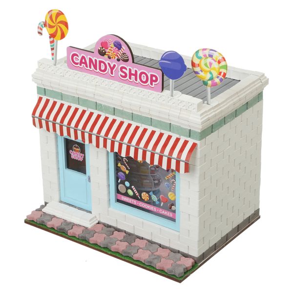 Керамічний конструктор з міні-цеглинок Candy shop. Крамниця солодощів Z71160 фото