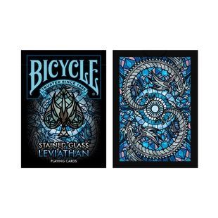 Покерні карти Bicycle Stained Glass Leviathan 29913 фото