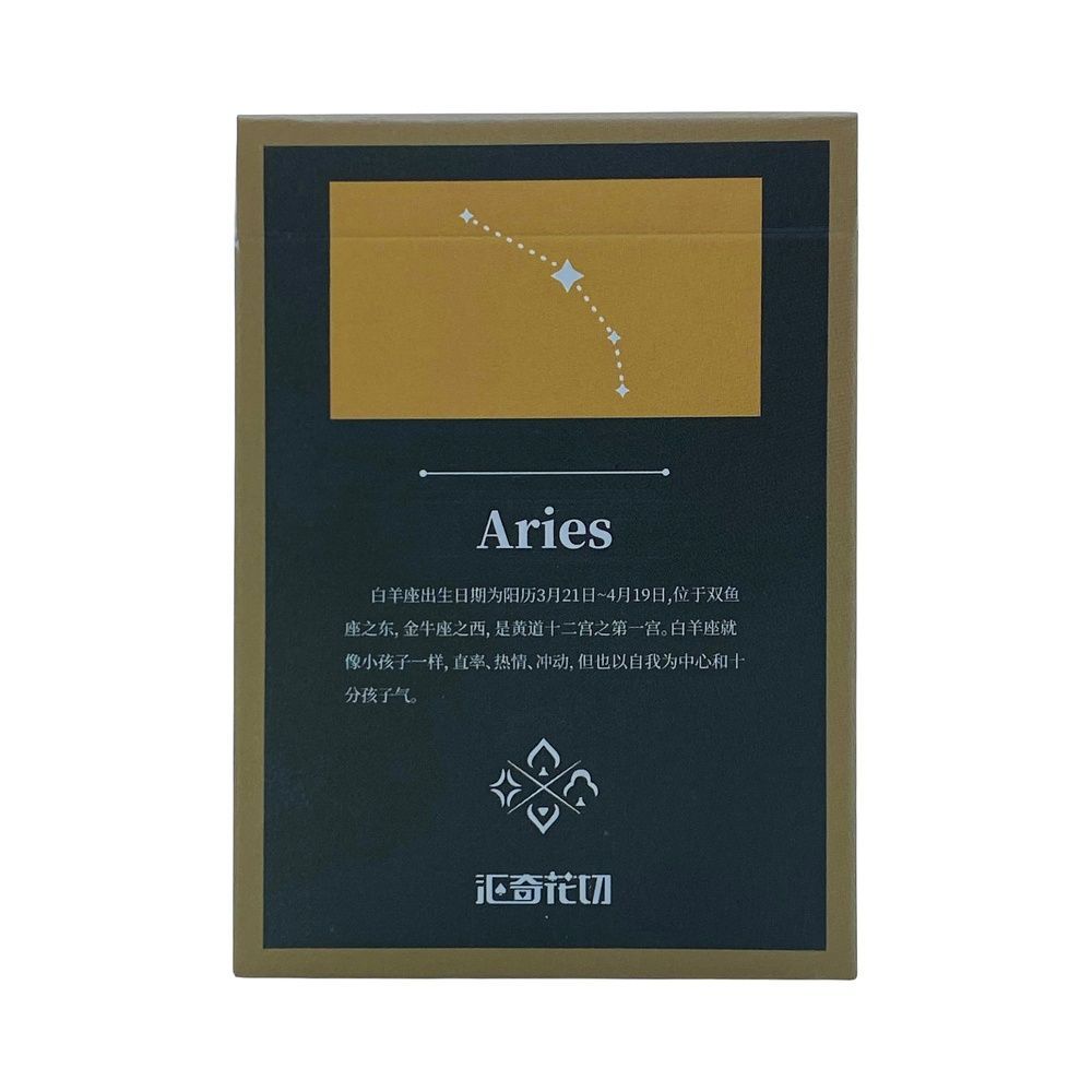 Покерні карти WohStudios Zodiac Series - Aries | Овен iwz01 фото