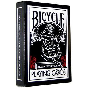 Покерні карти Bicycle Black Tiger Deck 10537 фото