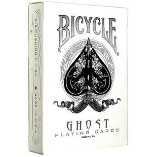Покерні карти Bicycle Ghost White 10550 фото